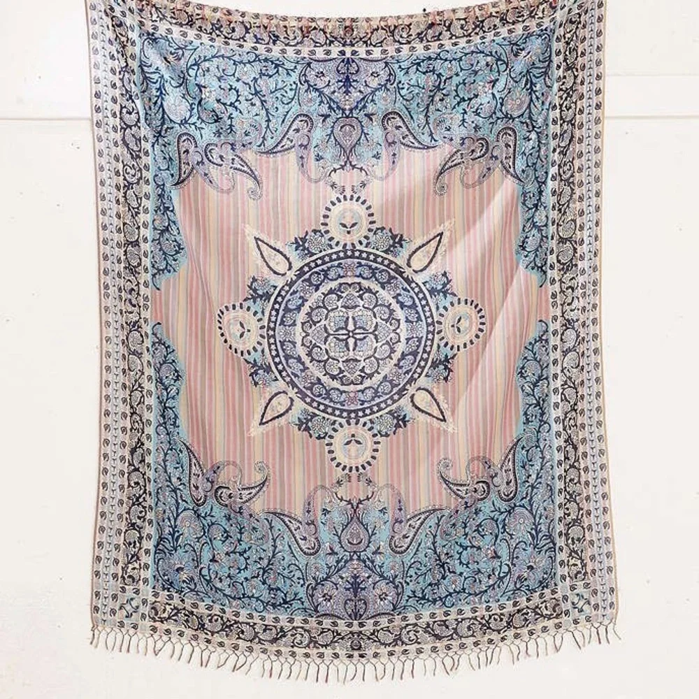 Urban Outfitters Plum and Bow Estelle Paisley Cotton Tapestry